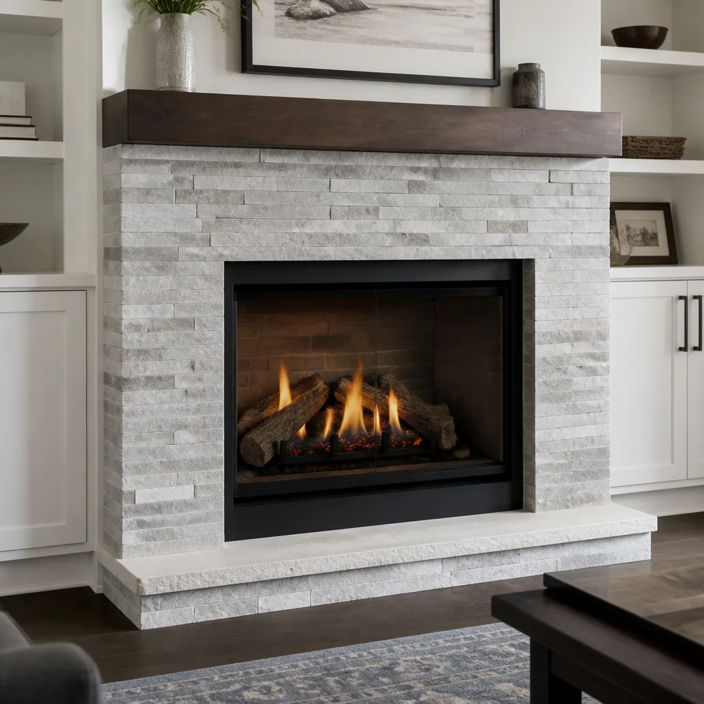 Gas fireplace service